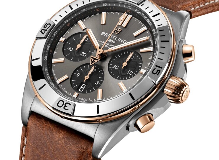BREITLING クロノマット B01 42 トライアンフ アンスラサイト文字盤 TB0134101M1X1