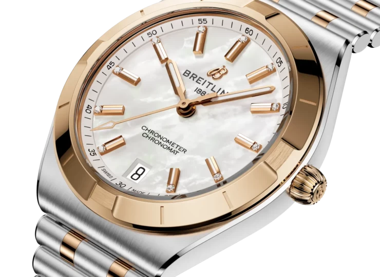BREITLING クロノマット オートマチック 36 マザーオブパール文字盤 U10320101A1U1