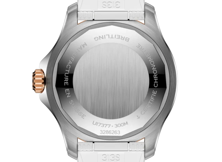 BREITLING スーパーオーシャン オートマチック 36 ホワイト文字盤 ステンレススティール & 18Kレッドゴールド U17377211A1S1