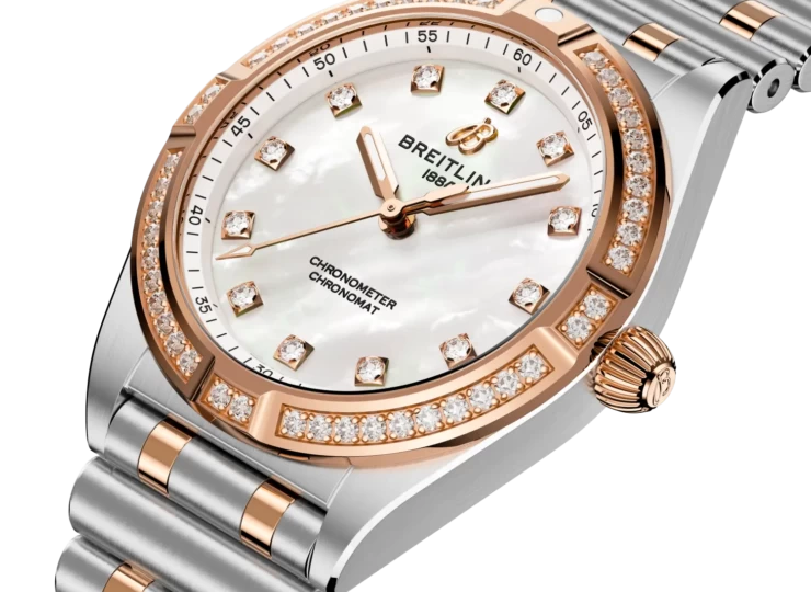 BREITLING クロノマット 28 マザーオブパール文字盤 U72310531A1U1