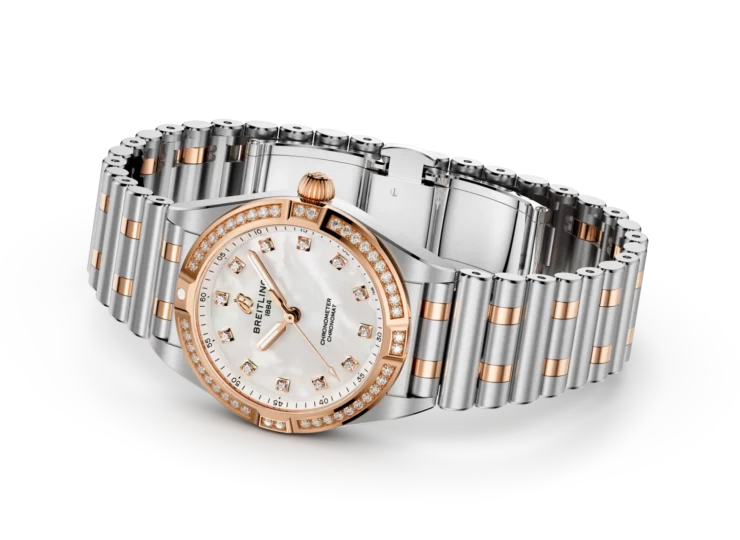 BREITLING クロノマット 28 マザーオブパール文字盤 U72310531A1U1