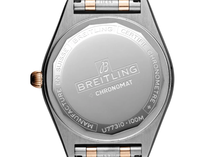 BREITLING クロノマット 32 マザーオブパール文字盤 ステンレススティール & 18Kレッドゴールド U77310101A2U1