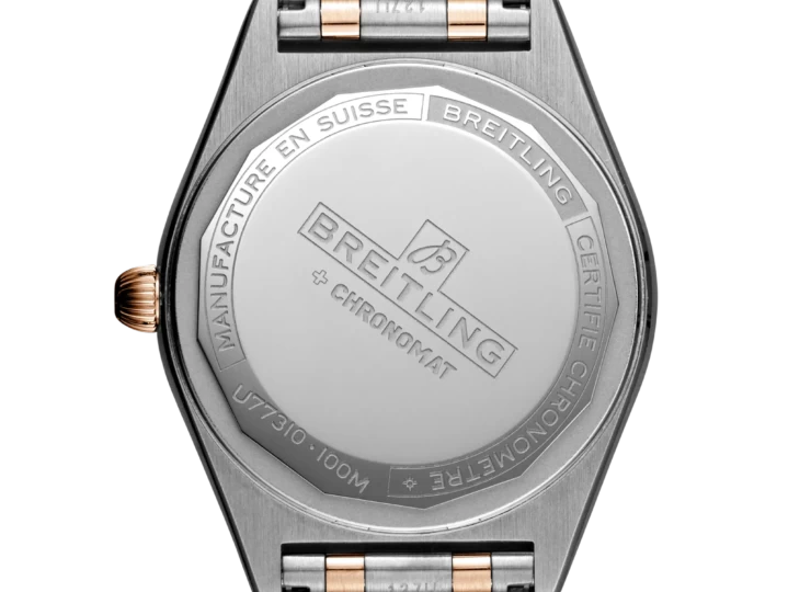 BREITLING クロノマット 32 マザーオブパール文字盤 ステンレススティール & 18Kレッドゴールド(装飾付き) U77310591A2U1