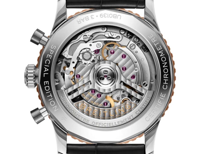 BREITLING ナビタイマー B01 クロノグラフ 41 ジャパン エディション ブラック文字盤 UB01391A1B1P1