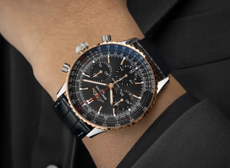 BREITLING ナビタイマー B01 クロノグラフ 41 ジャパン エディション ブラック文字盤 UB01391A1B1P1