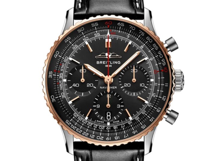 BREITLING ナビタイマー B01 クロノグラフ 41 ジャパン エディション ブラック文字盤 UB01391A1B1P1