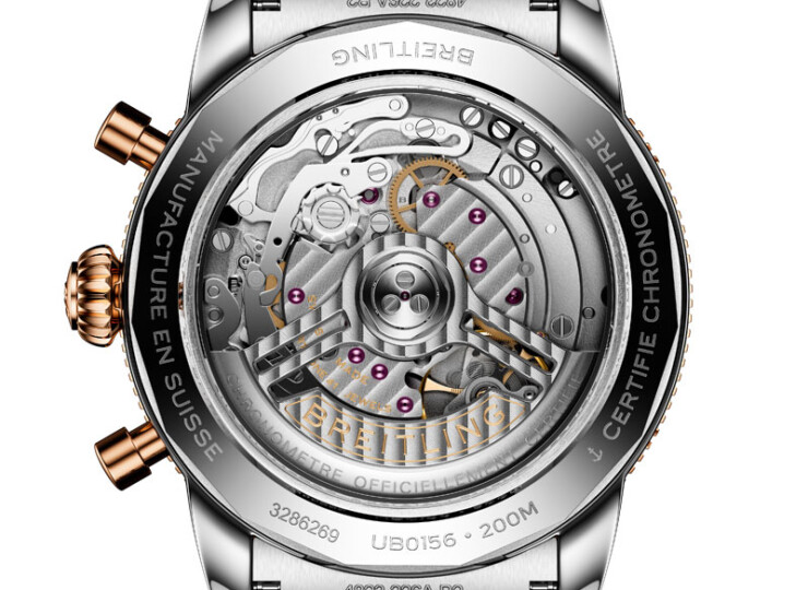BREITLING スーパーオーシャン ヘリテージ B01 クロノグラフ 42 ブラック文字盤 UB0156H11B1A1