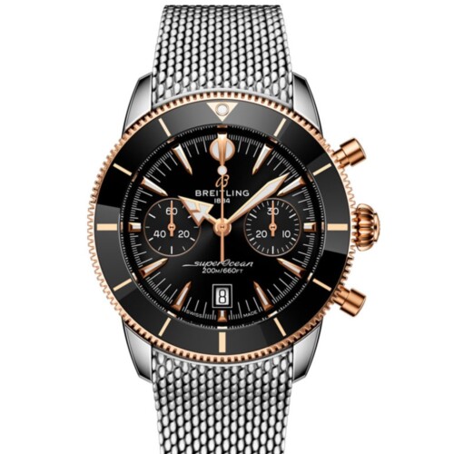 BREITLING スーパーオーシャン ヘリテージ B01 クロノグラフ 42 ブラック文字盤 UB0156H11B1A1
