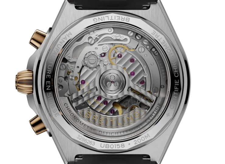BREITLING クロノマット B01クロノグラフ42 アンスラサイト文字盤 ラバーストラップ UB0158101B1S1