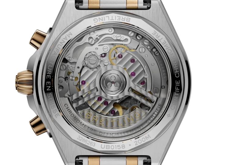 BREITLING クロノマット B01クロノグラフ42 アンスラサイト文字盤 ブレスレット UB0158101B1U1