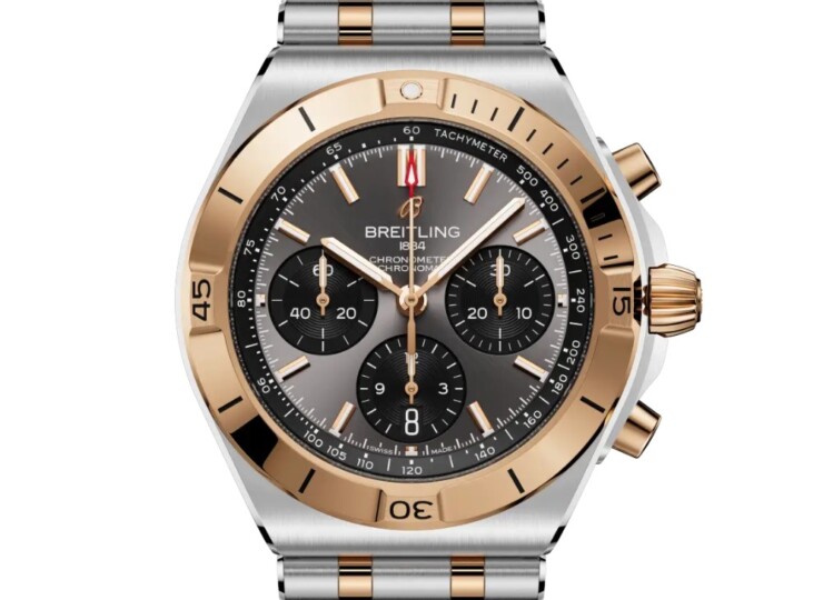 BREITLING クロノマット B01クロノグラフ42 アンスラサイト文字盤 ブレスレット UB0158101B1U1