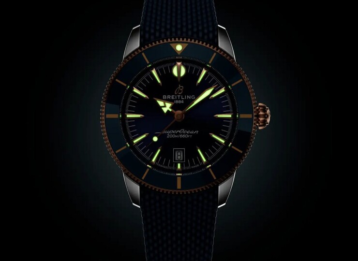 BREITLING スーパーオーシャン ヘリテージ B31 オートマチック 44 ブルー文字盤 UB3112161C1S1