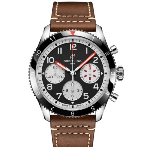 BREITLING クラシック アヴィ クロノグラフ 42 モスキート ブラック文字盤 Y233801A1B1X1