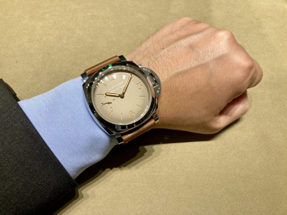 パネライ ルミノール PAM01735 着用写真