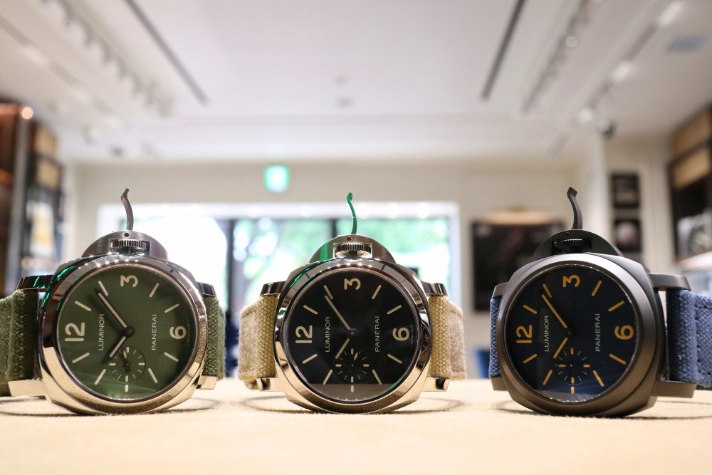 パネライ ルミノール42mm 3モデルの実機写真